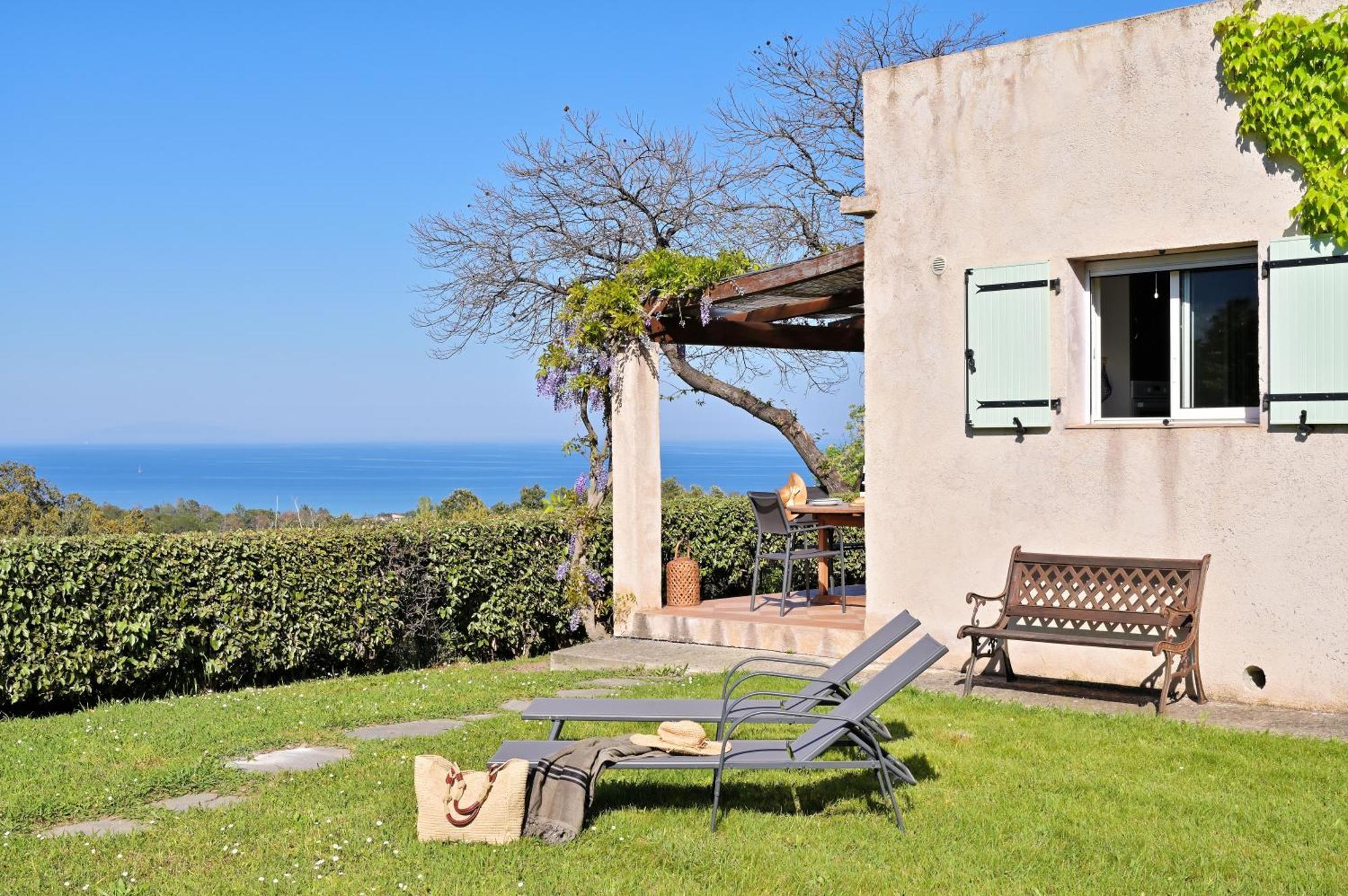 Domaine Punta Della Guardia Villa Vue Mer Dans Nature Protegee, Plage A 1,5 Km Cervione Exterior foto